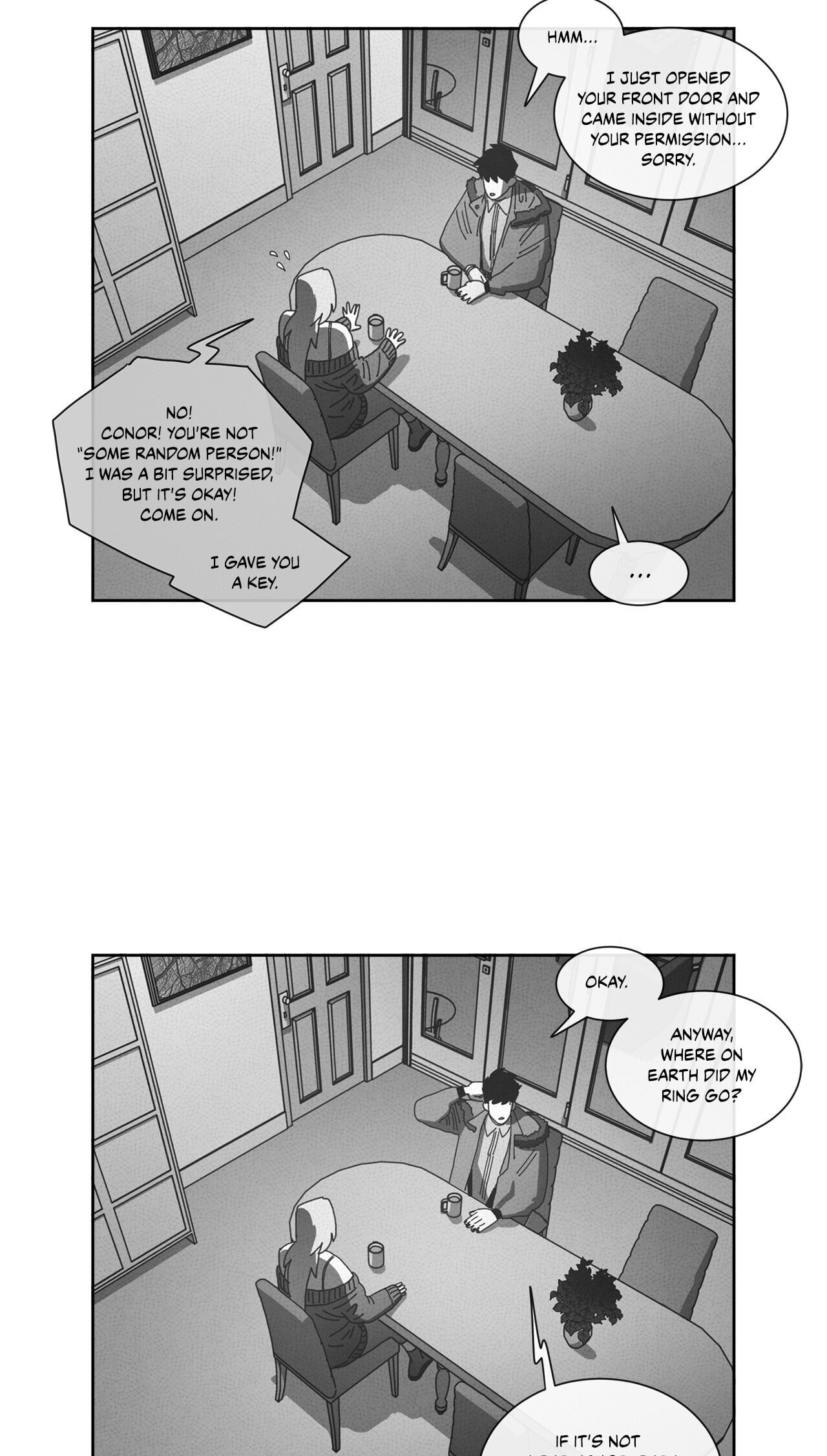 Read Dark Heaven chapter 75 image 37 on Lezhin