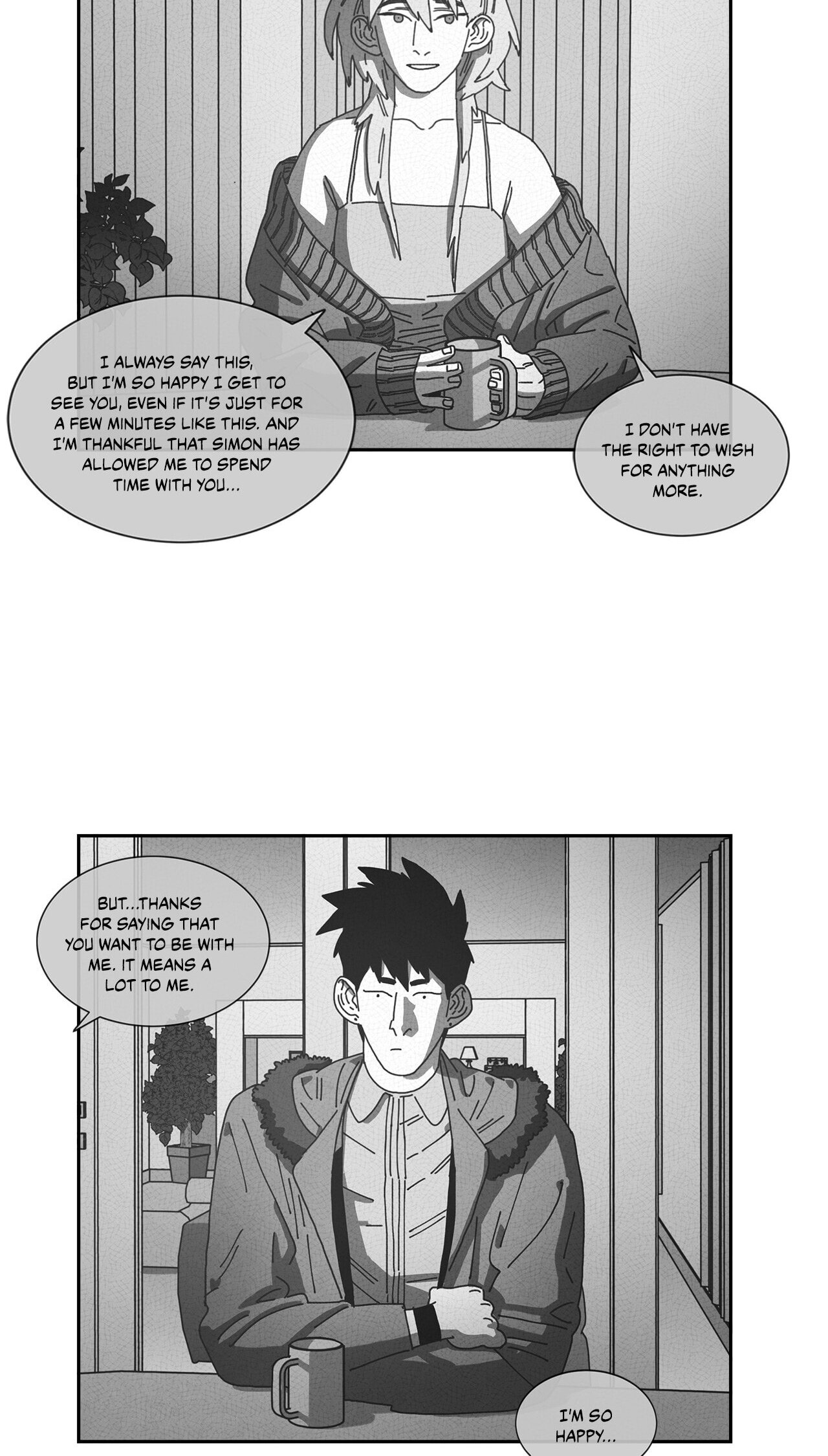 Read Dark Heaven chapter 75 image 42 on Lezhin