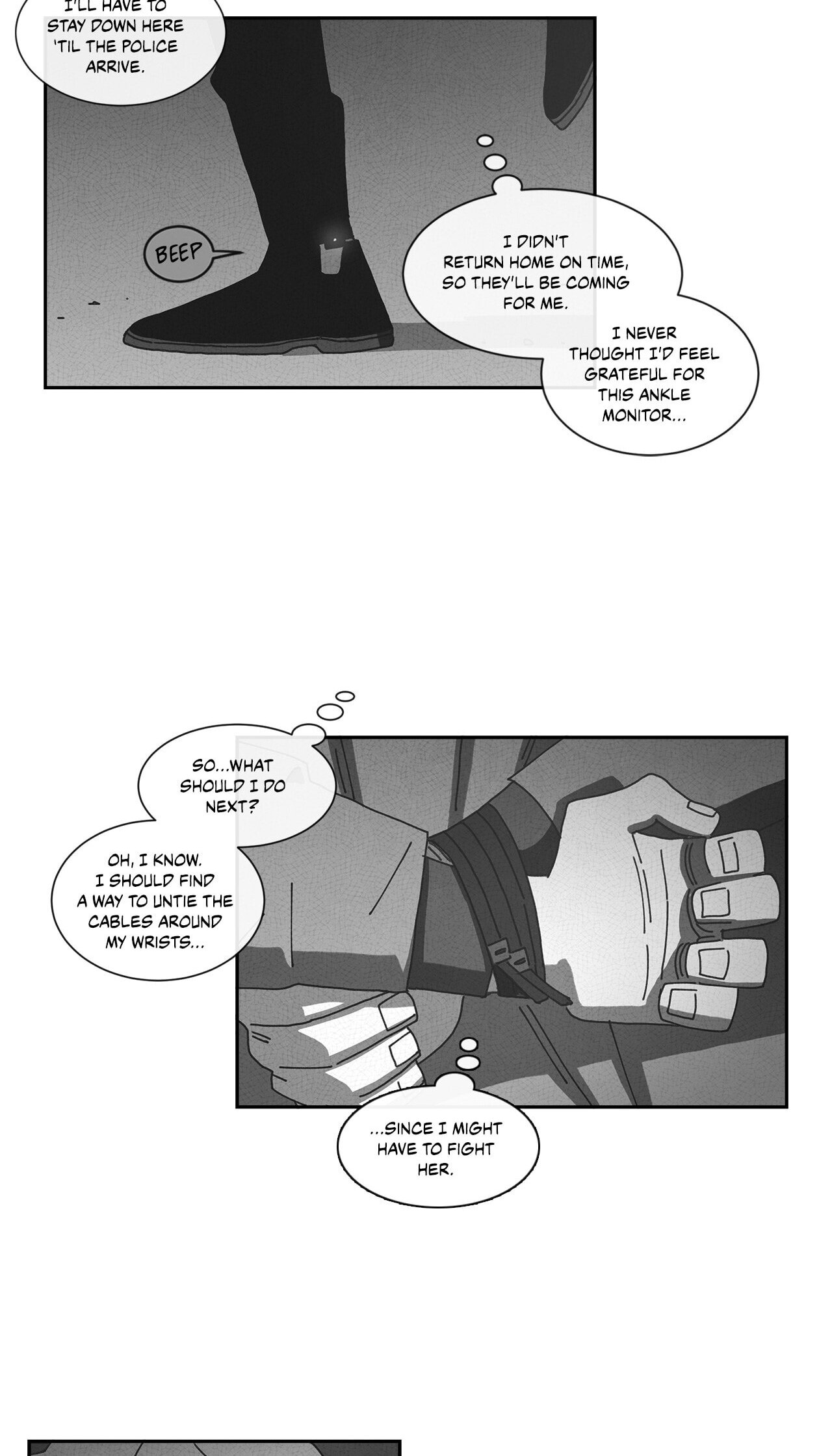 Read Dark Heaven chapter 76 image 27 on Lezhin