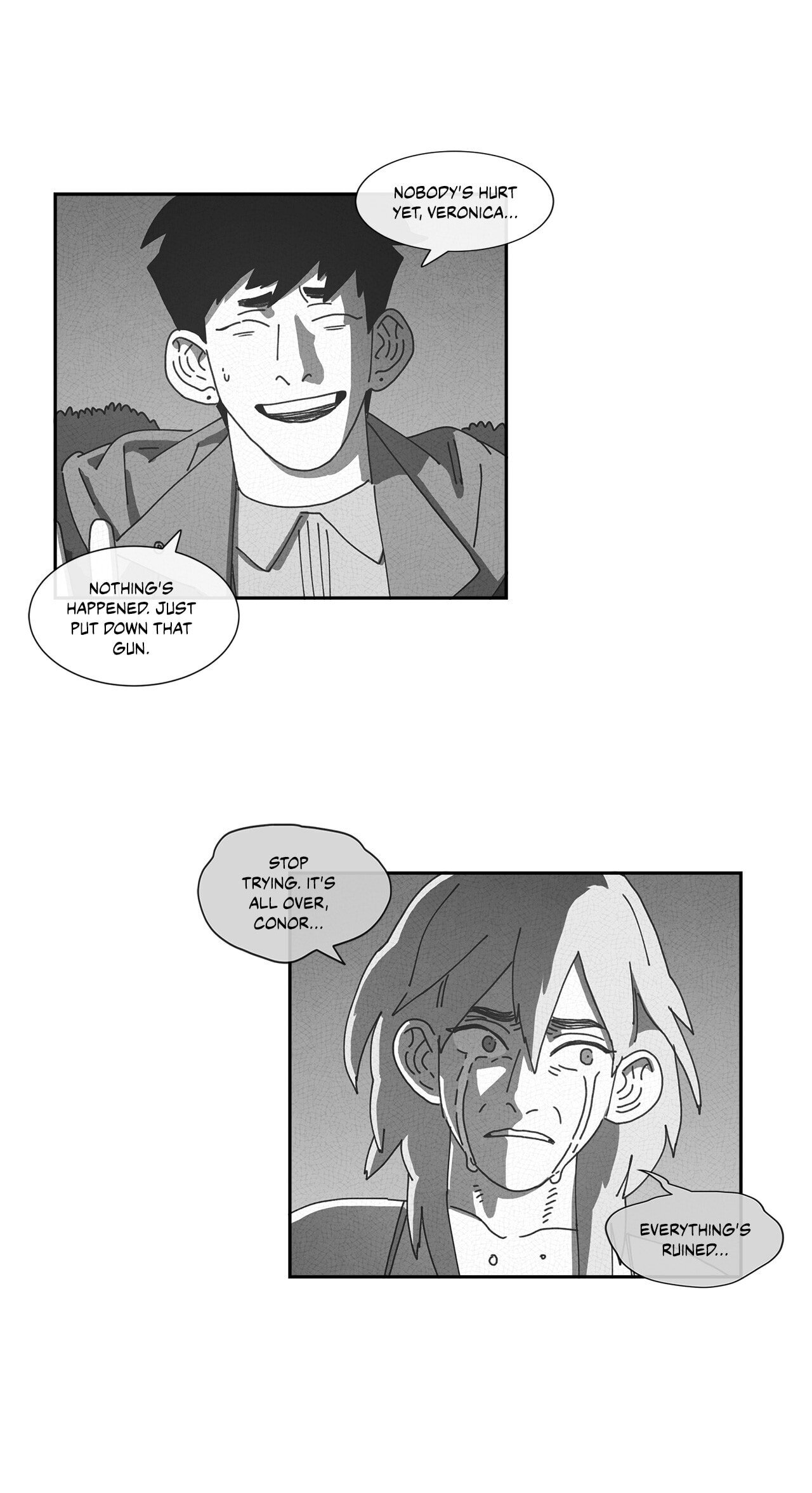 Read Dark Heaven chapter 76 image 45 on Lezhin