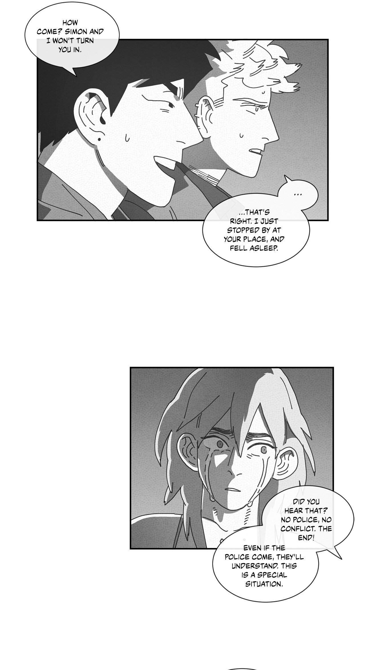 Read Dark Heaven chapter 76 image 46 on Lezhin