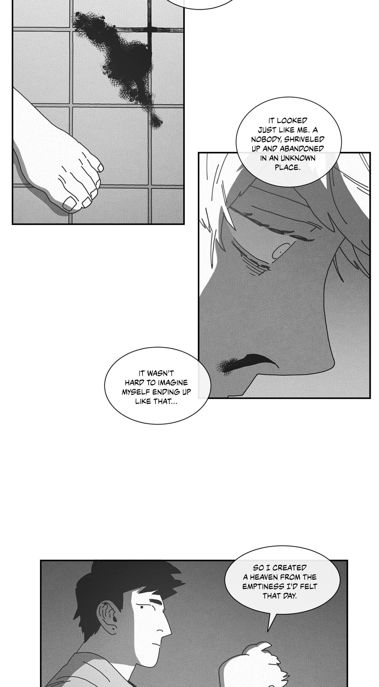 Read Dark Heaven chapter 77 image 24 on Lezhin