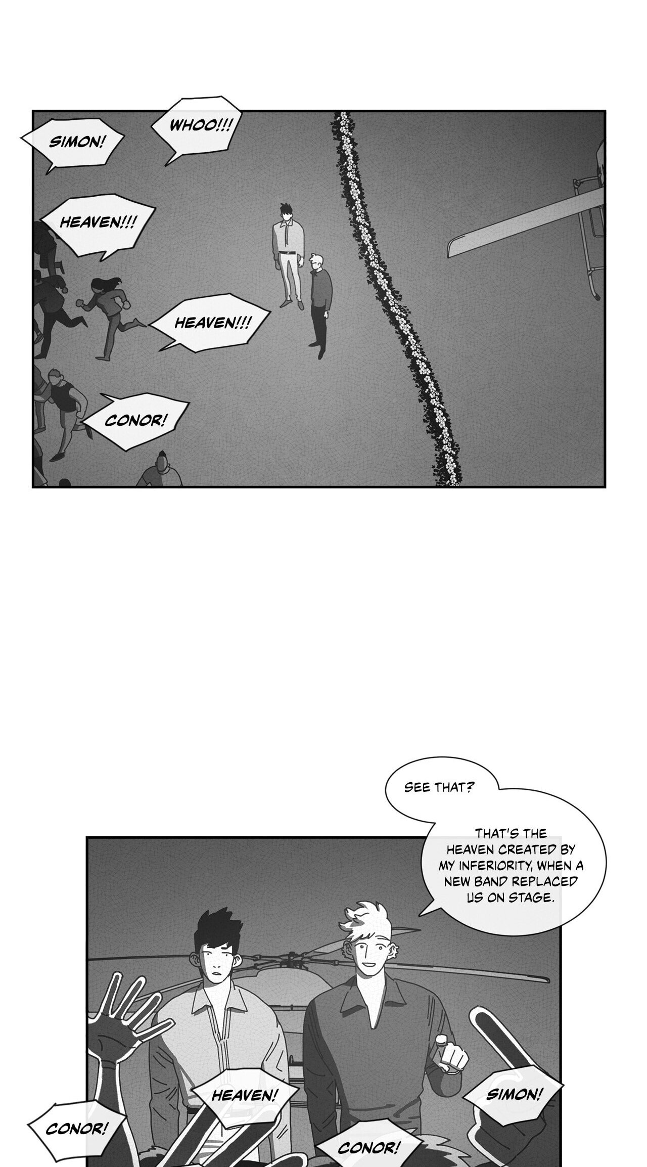 Read Dark Heaven chapter 77 image 35 on Lezhin