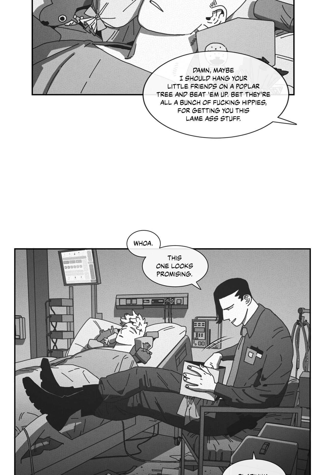 Read Dark Heaven chapter 79 image 7 on Lezhin