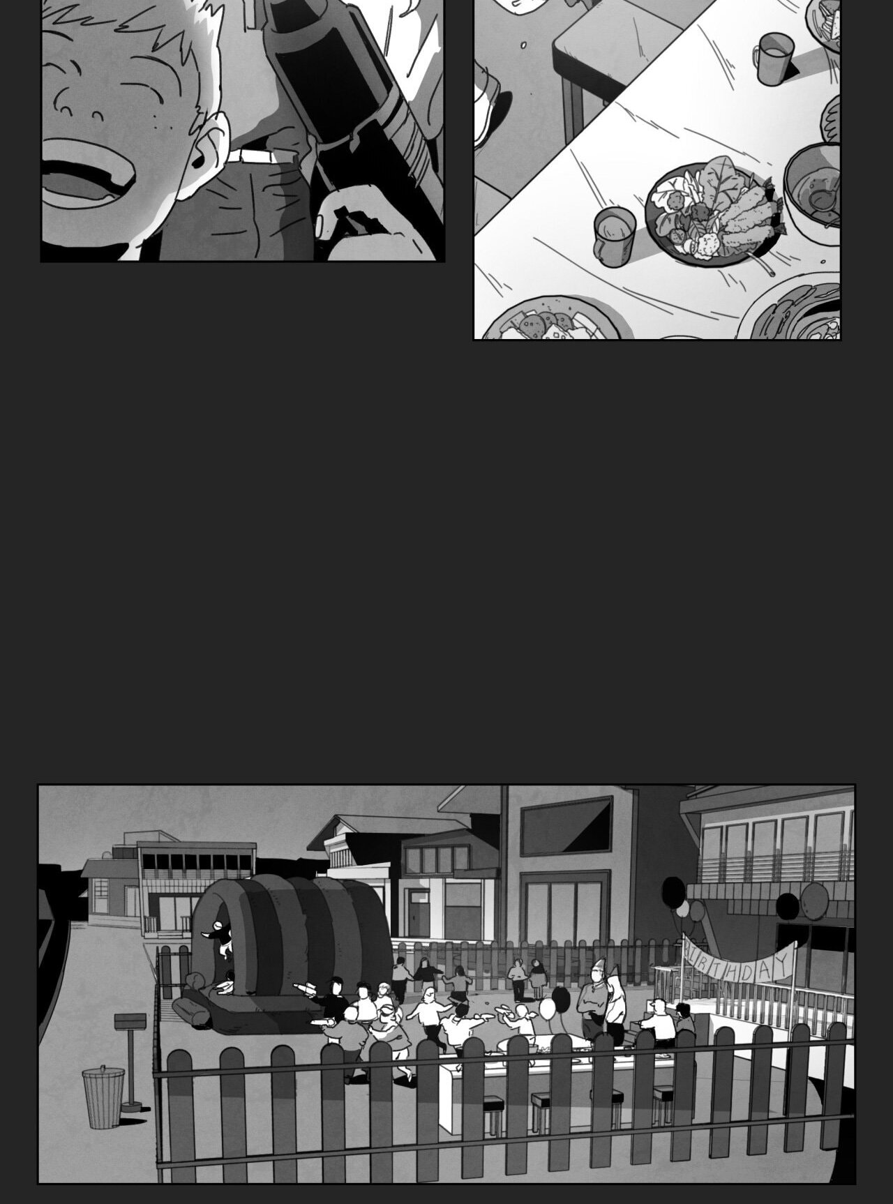Read Dark Heaven chapter 8 image 2 on Lezhin