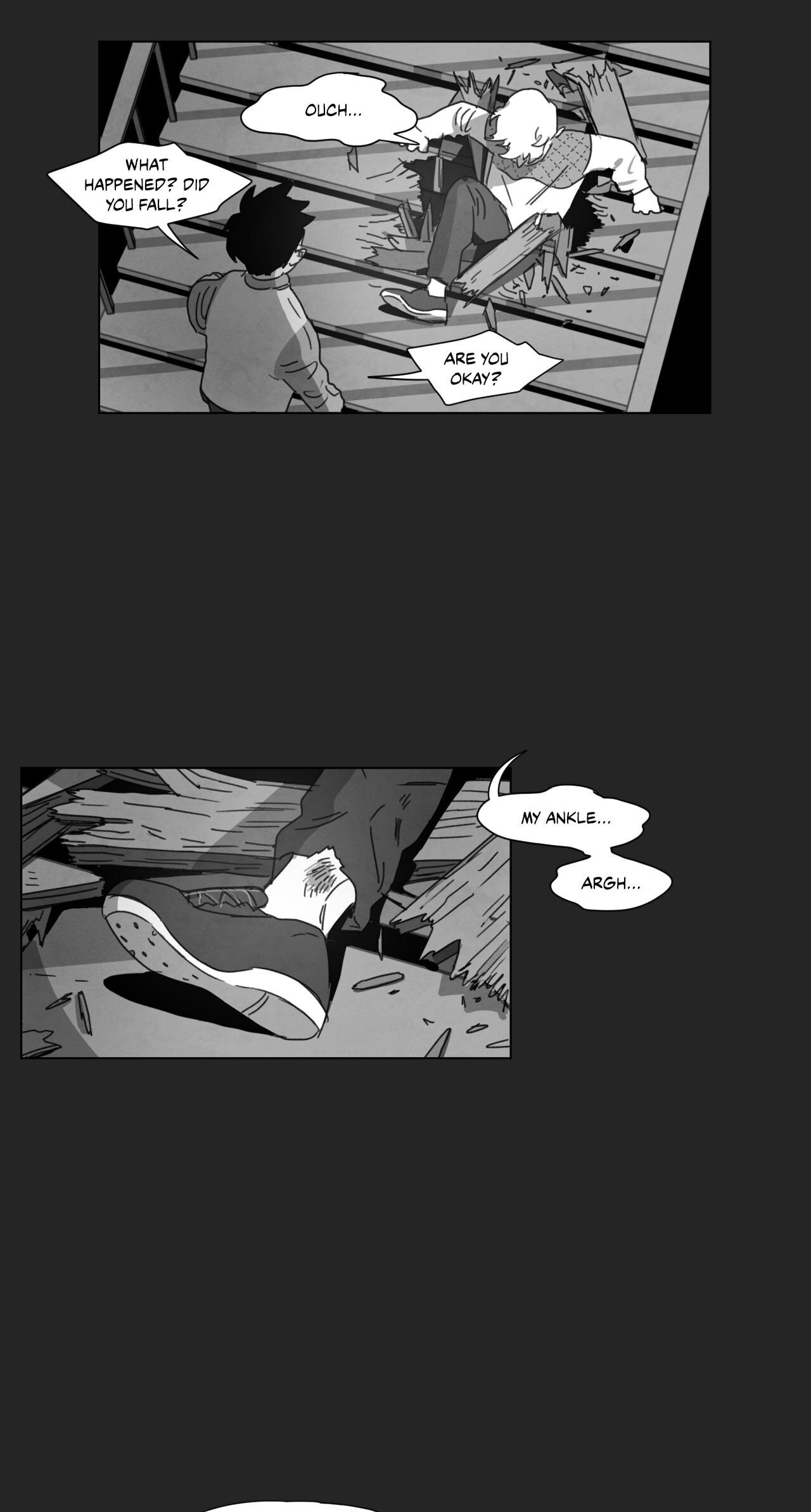 Read Dark Heaven chapter 8 image 33 on Lezhin