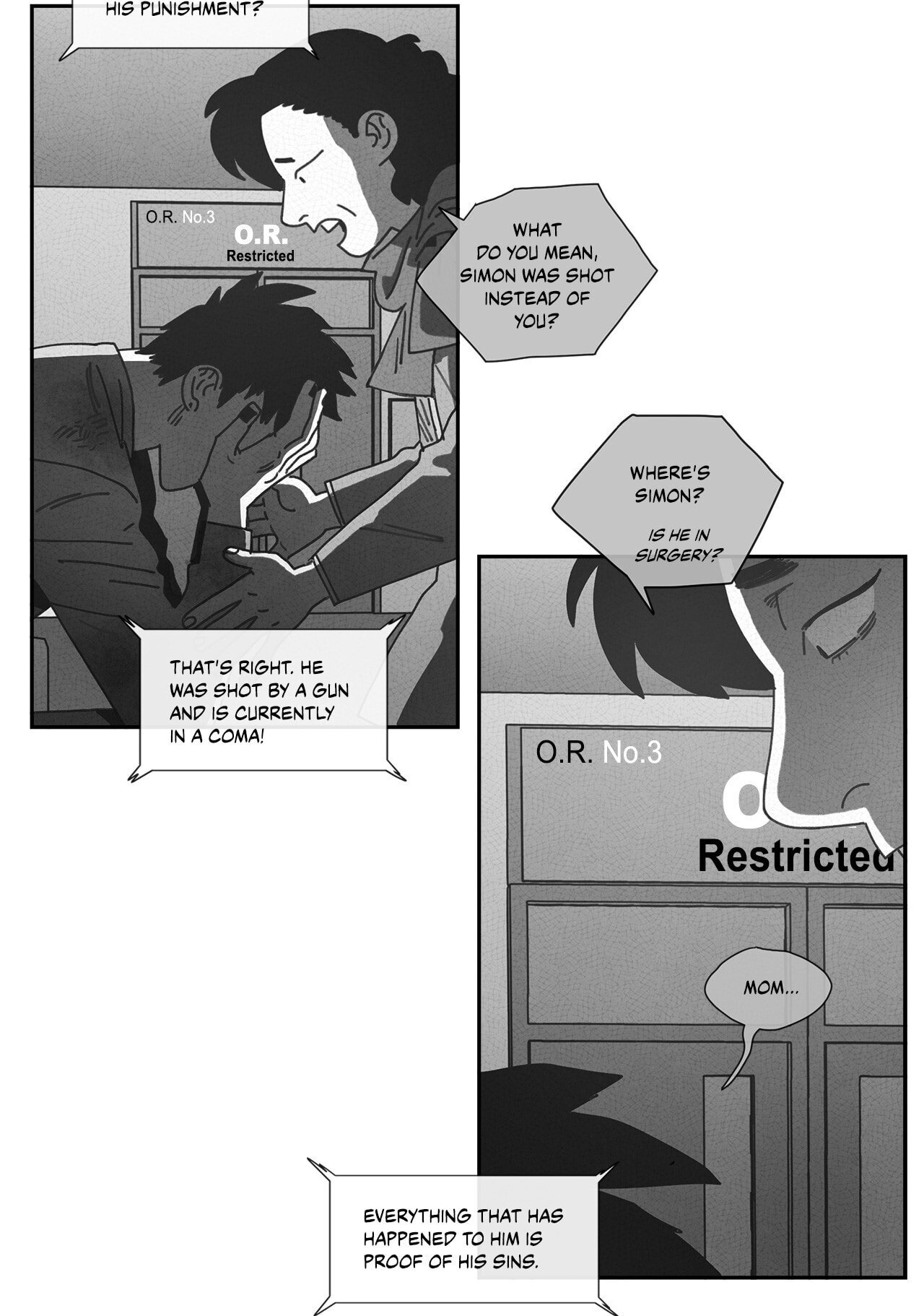 Read Dark Heaven chapter 80 image 6 on Lezhin