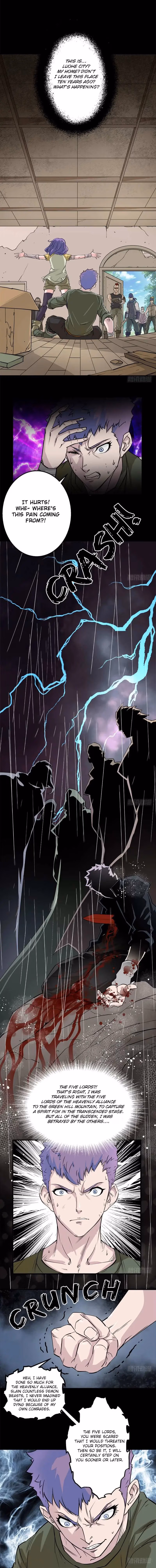 Read Dark Hunter chapter 1 image 3 on Lezhin