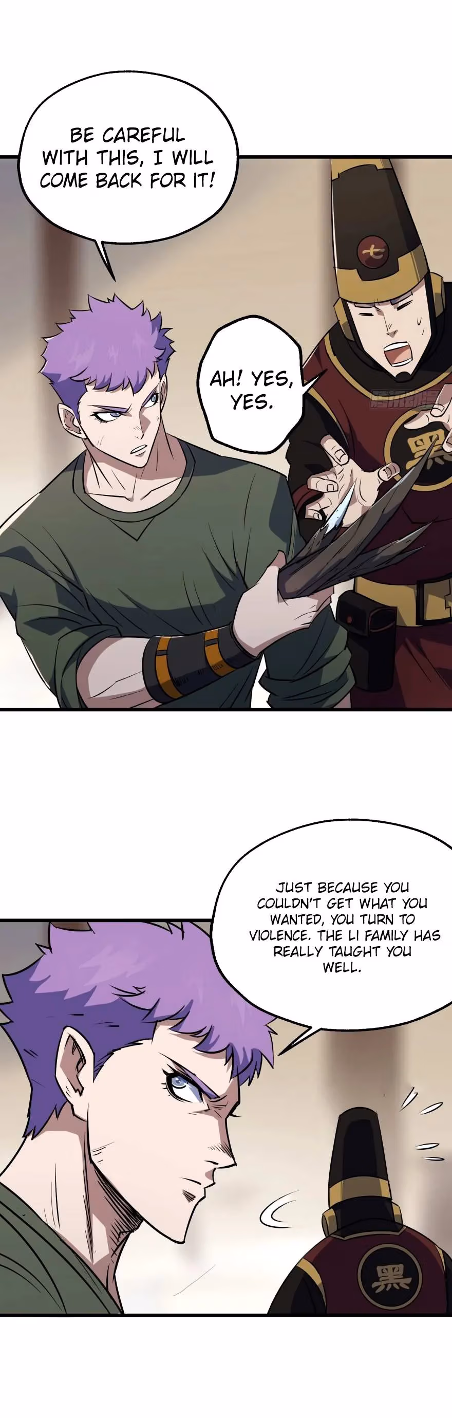 Read Dark Hunter chapter 33 image 8 on Lezhin