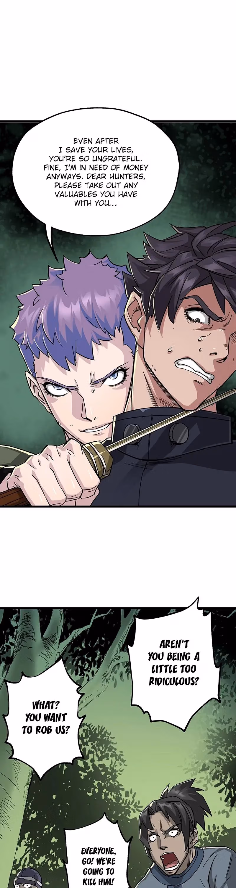 Read Dark Hunter chapter 5 image 20 on Lezhin