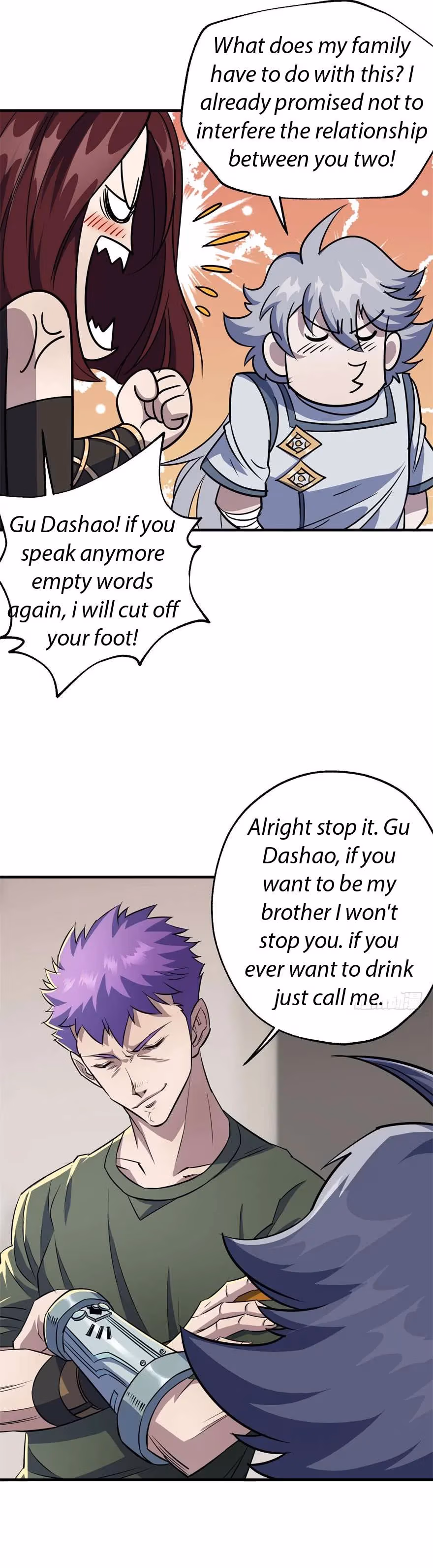Read Dark Hunter chapter 57 image 7 on Lezhin