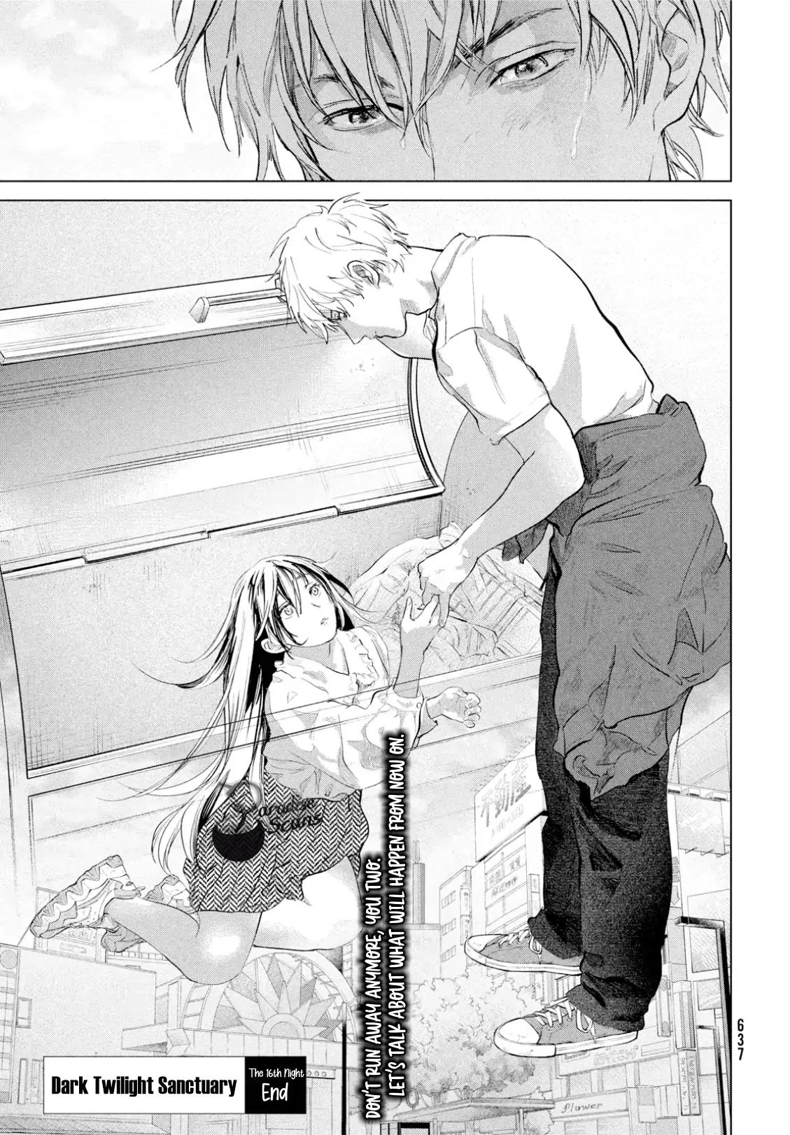 Read Dark Twilight Sanctuary chapter 16 image 31 on Lezhin