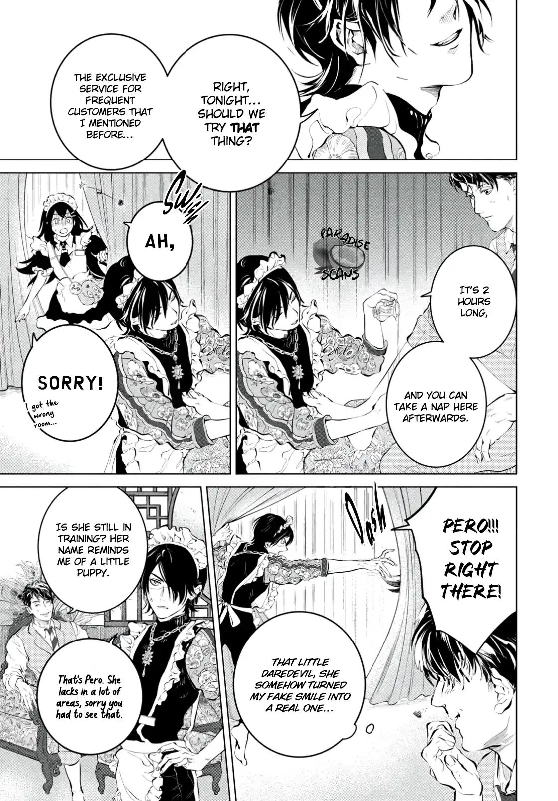 Read Dark Twilight Sanctuary chapter 3 image 4 on Lezhin