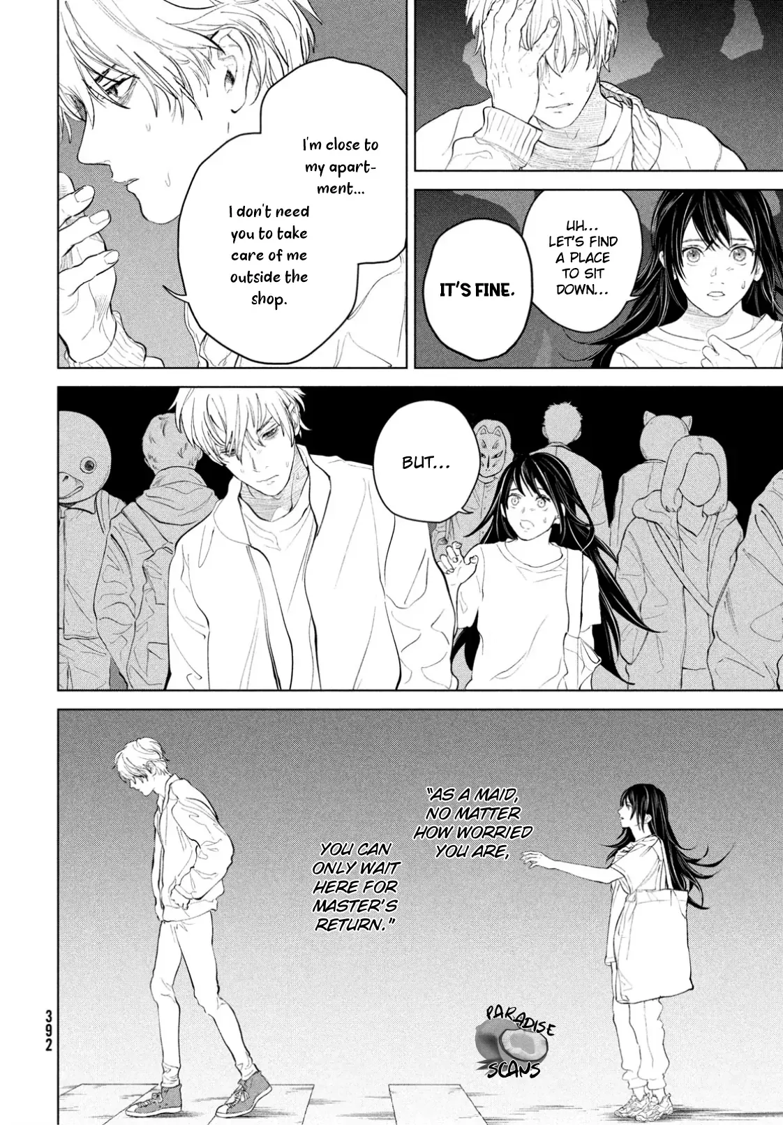 Read Dark Twilight Sanctuary chapter 9 image 3 on Lezhin