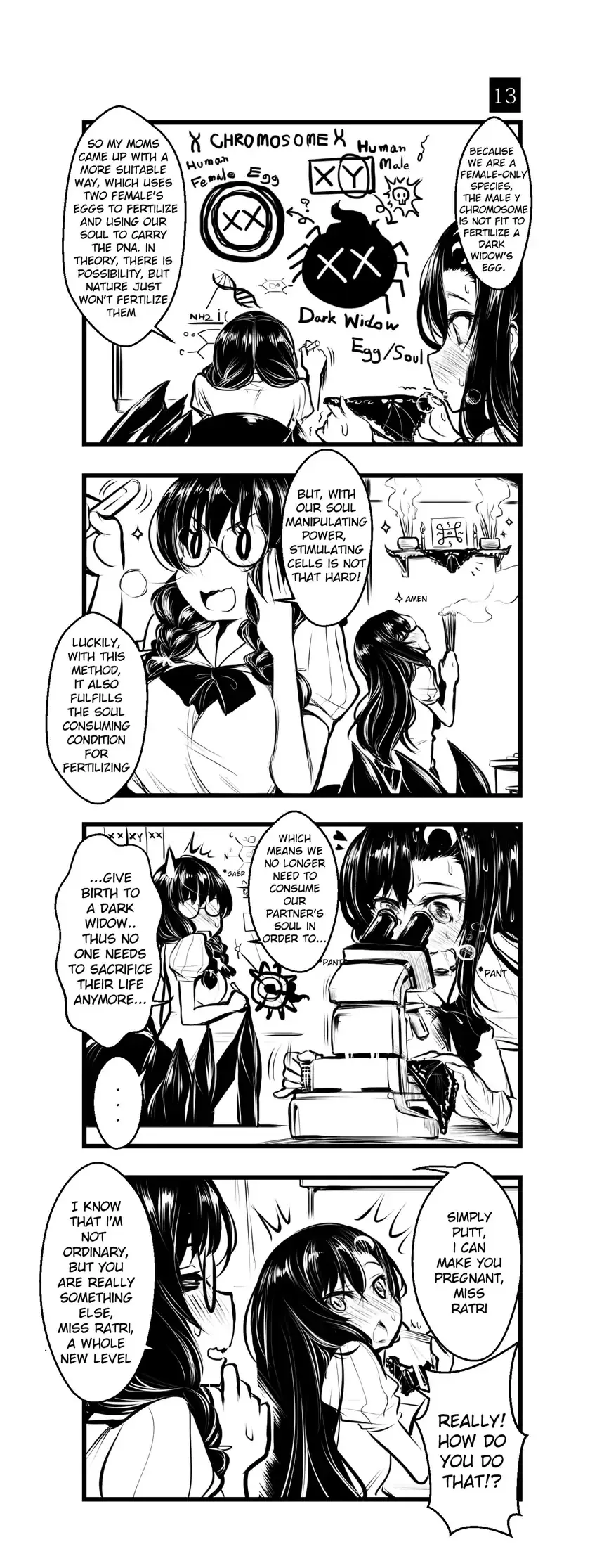 Read Dark Widow chapter 1 image 13 on Lezhin