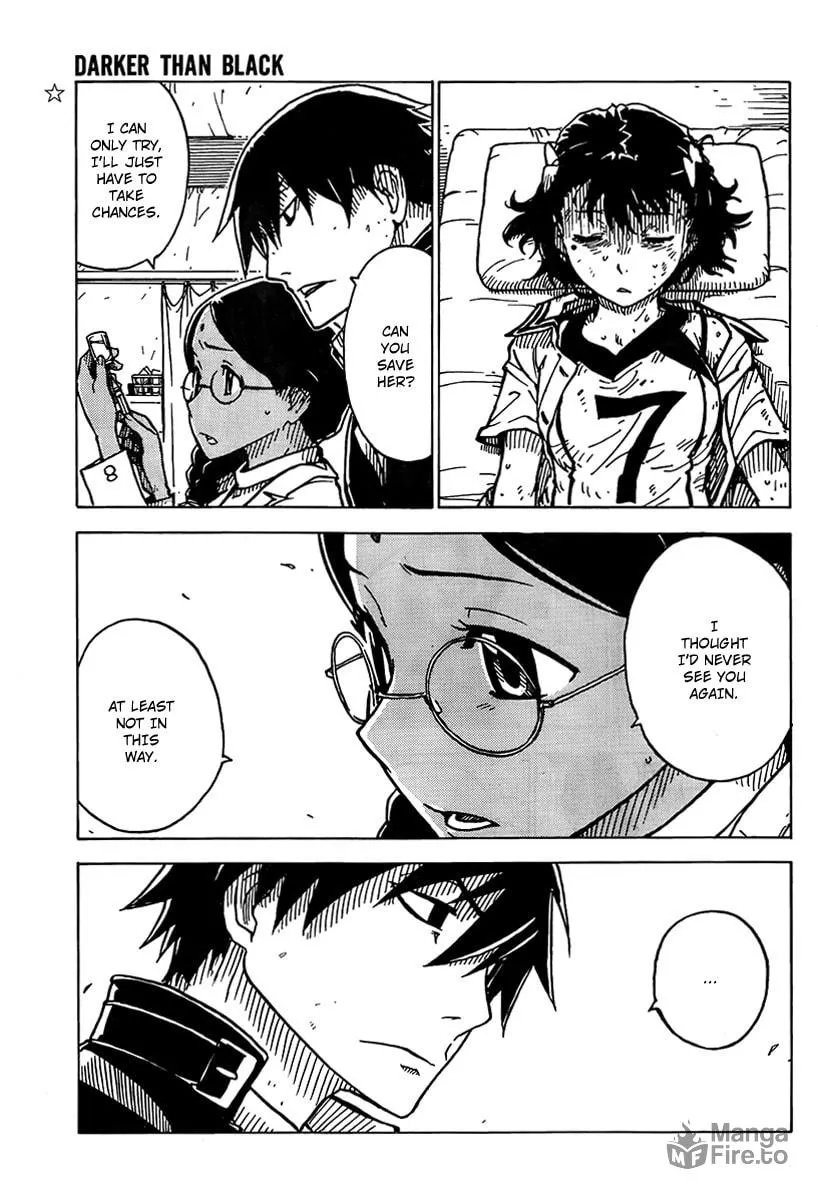 DARKER THAN BLACK: Shikkoku no Hana Chapter 15 page 15 - 