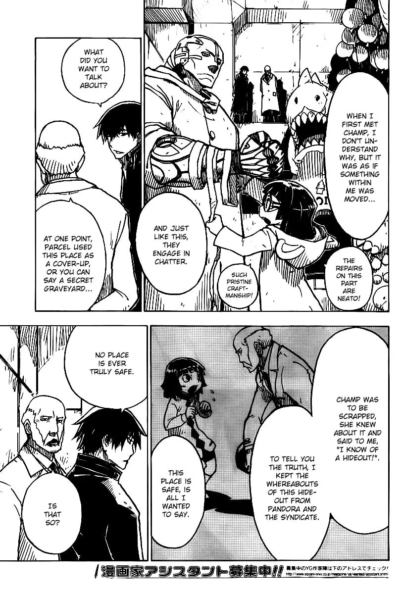 DARKER THAN BLACK: Shikkoku no Hana Chapter 15 page 19 - 
