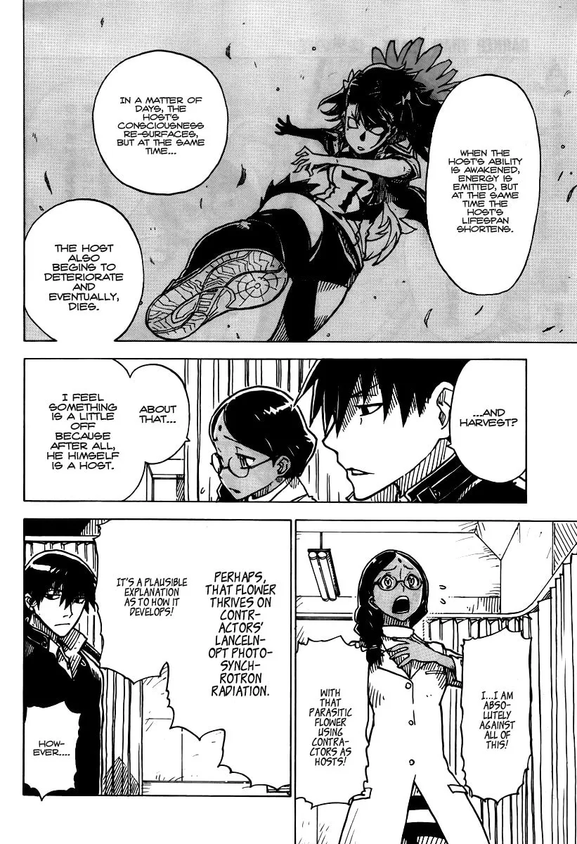 DARKER THAN BLACK: Shikkoku no Hana Chapter 16 page 14 - 