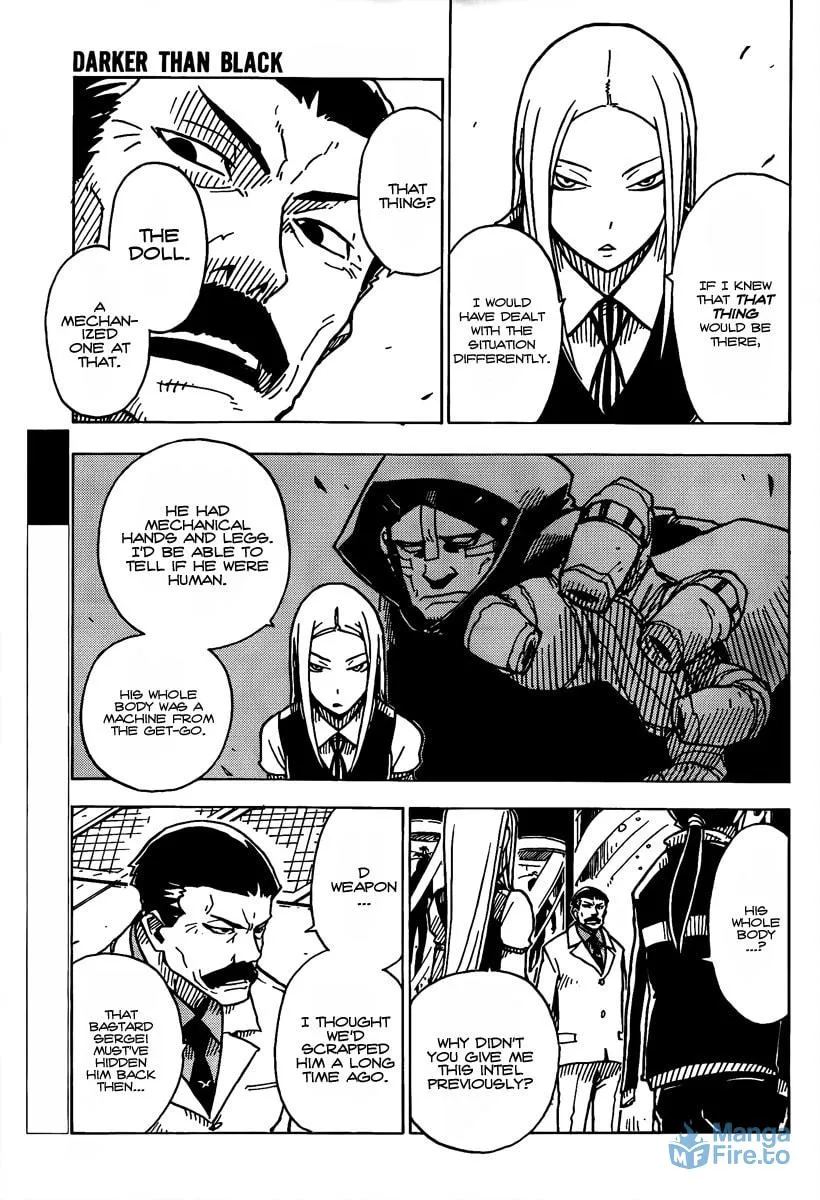 DARKER THAN BLACK: Shikkoku no Hana Chapter 16 page 3 - 