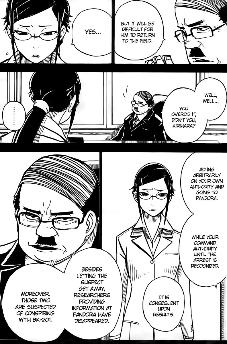 DARKER THAN BLACK: Shikkoku no Hana Chapter 17 page 12 - 