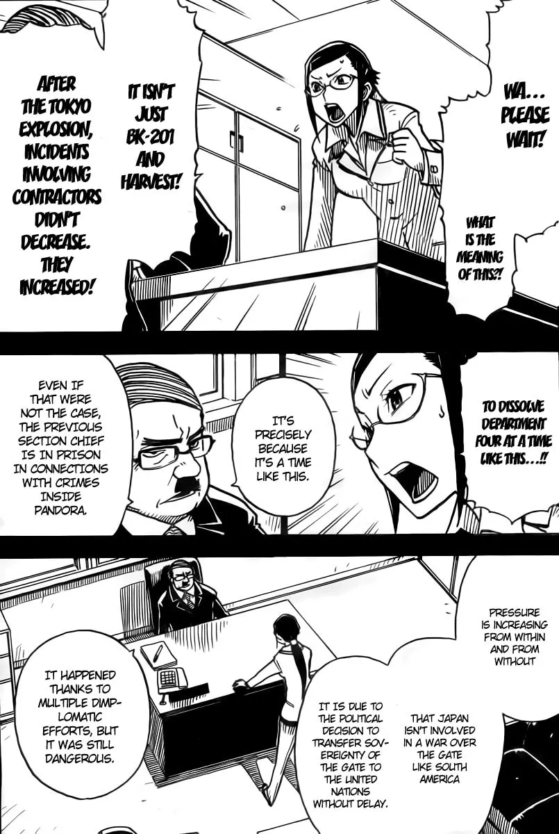 DARKER THAN BLACK: Shikkoku no Hana Chapter 17 page 15 - 
