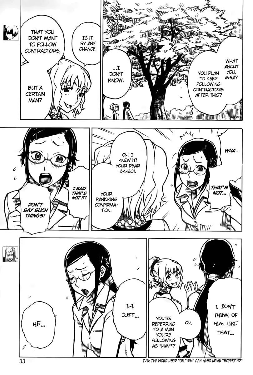 DARKER THAN BLACK: Shikkoku no Hana Chapter 17 page 23 - 
