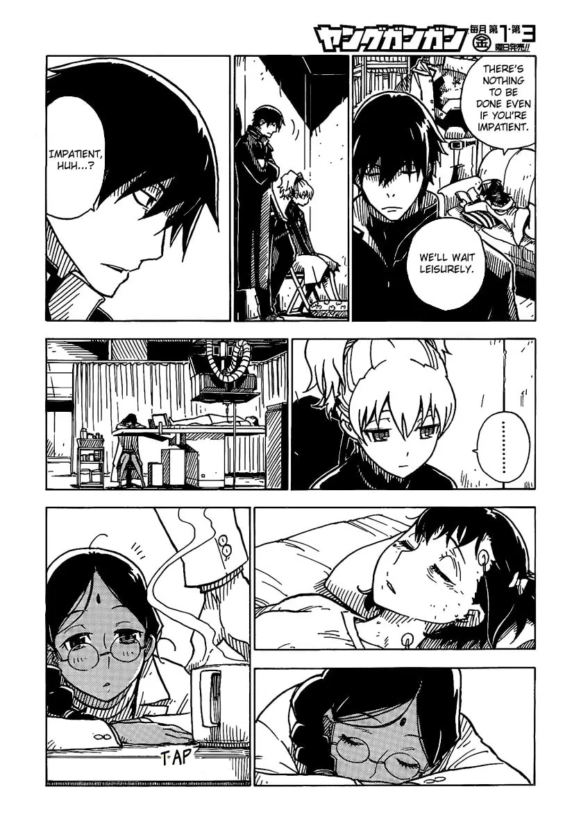 DARKER THAN BLACK: Shikkoku no Hana Chapter 18 page 10 - 