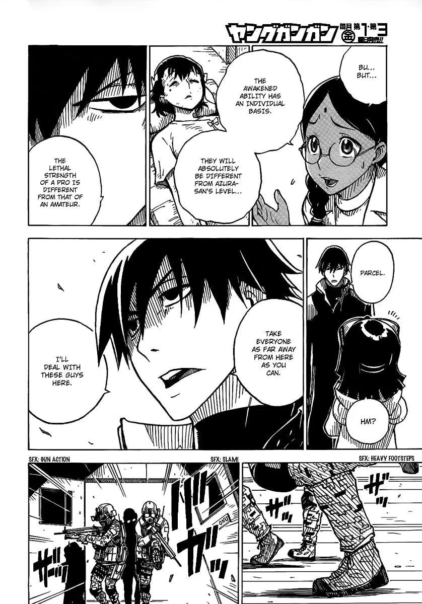 DARKER THAN BLACK: Shikkoku no Hana Chapter 19 page 4 - 