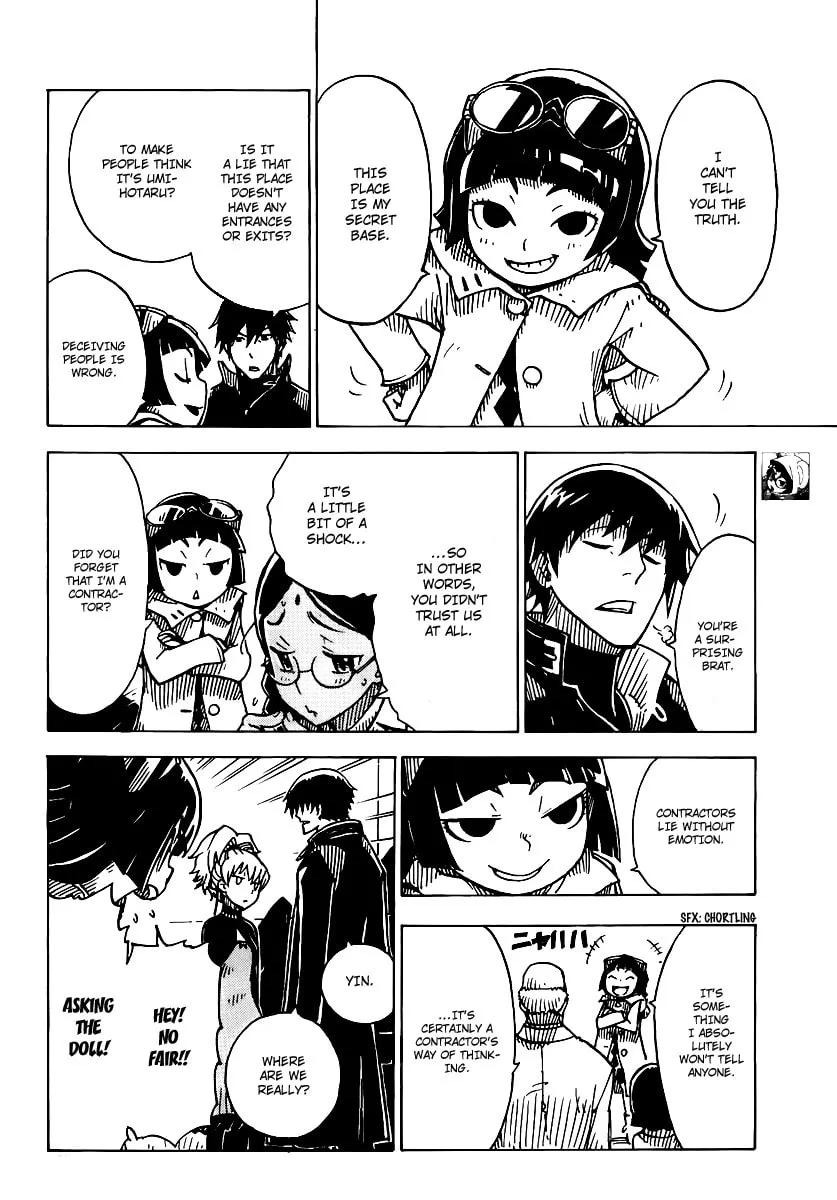 DARKER THAN BLACK: Shikkoku no Hana Chapter 19 page 10 - 