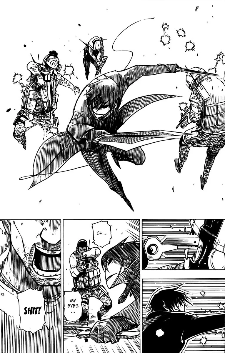 DARKER THAN BLACK: Shikkoku no Hana Chapter 20 page 22 - 
