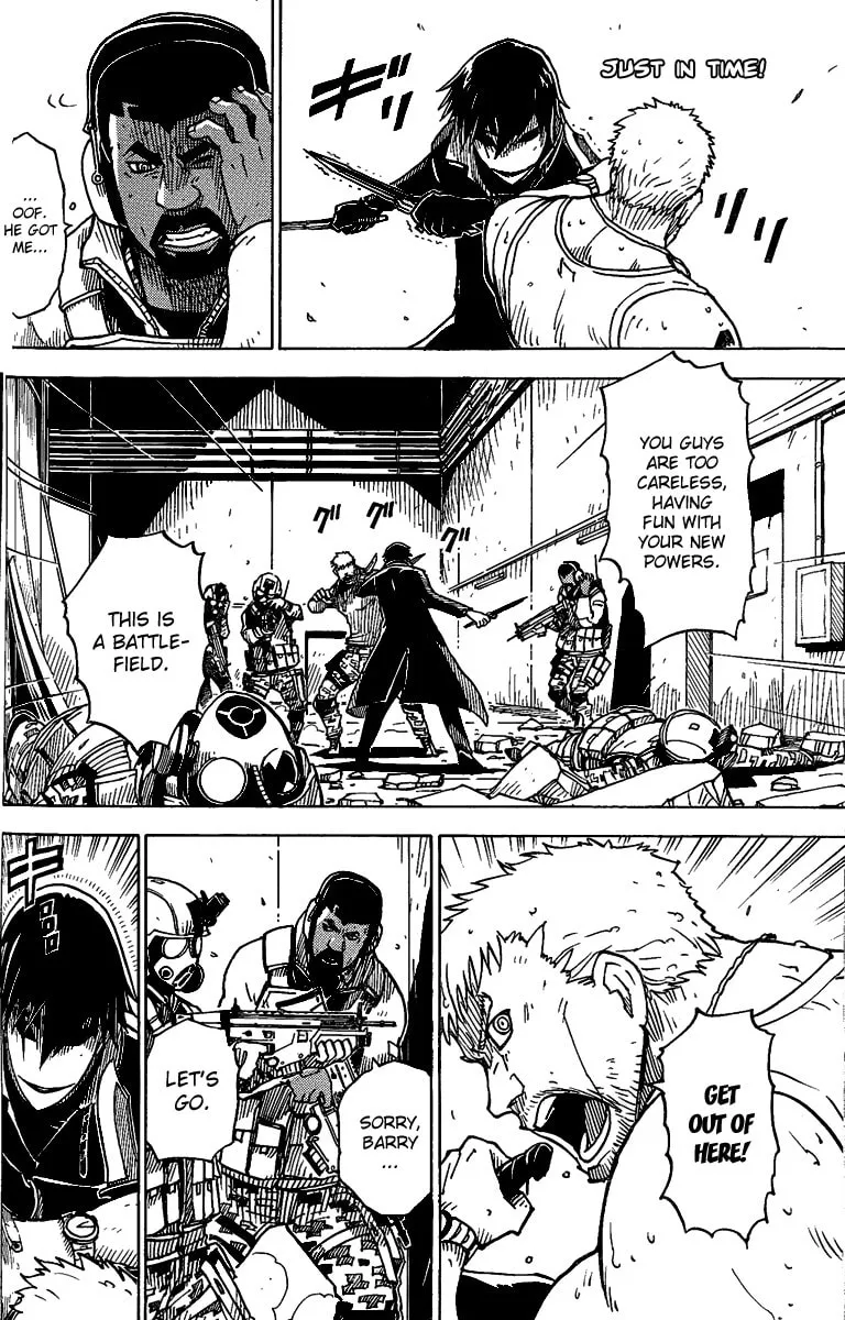 DARKER THAN BLACK: Shikkoku no Hana Chapter 21 page 2 - 