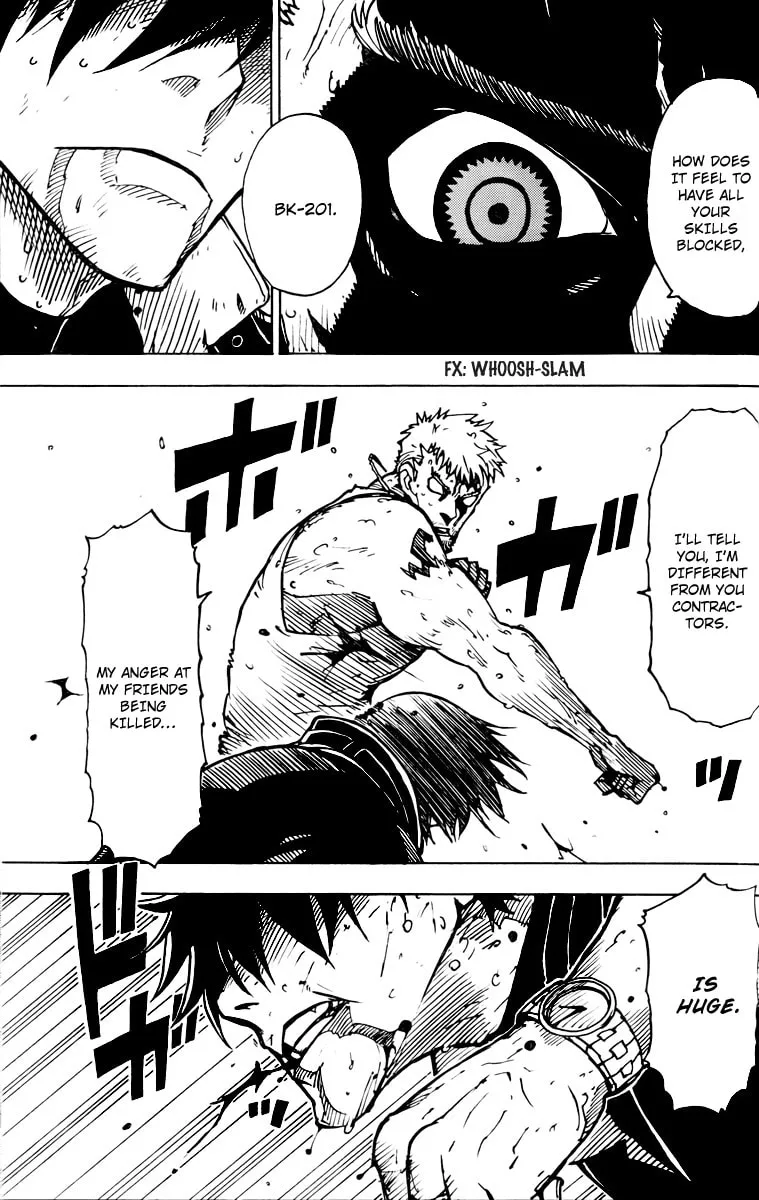 DARKER THAN BLACK: Shikkoku no Hana Chapter 21 page 23 - 