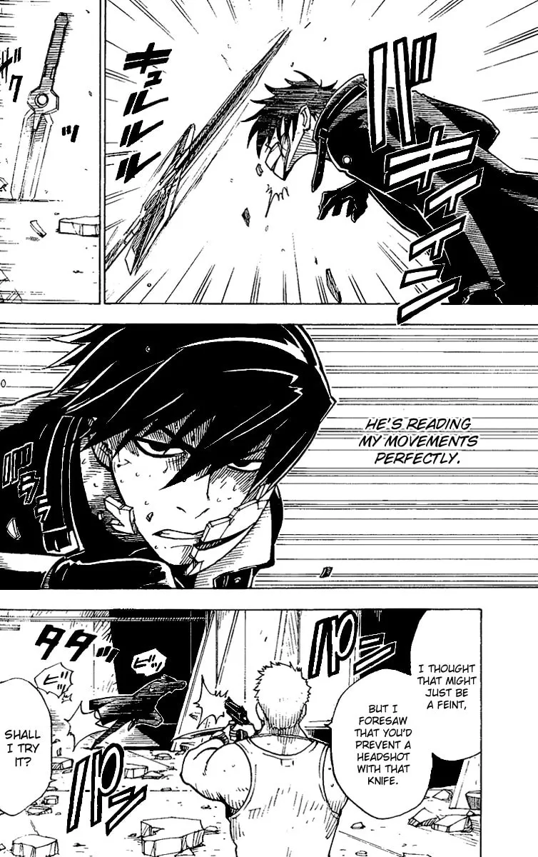 DARKER THAN BLACK: Shikkoku no Hana Chapter 21 page 8 - 