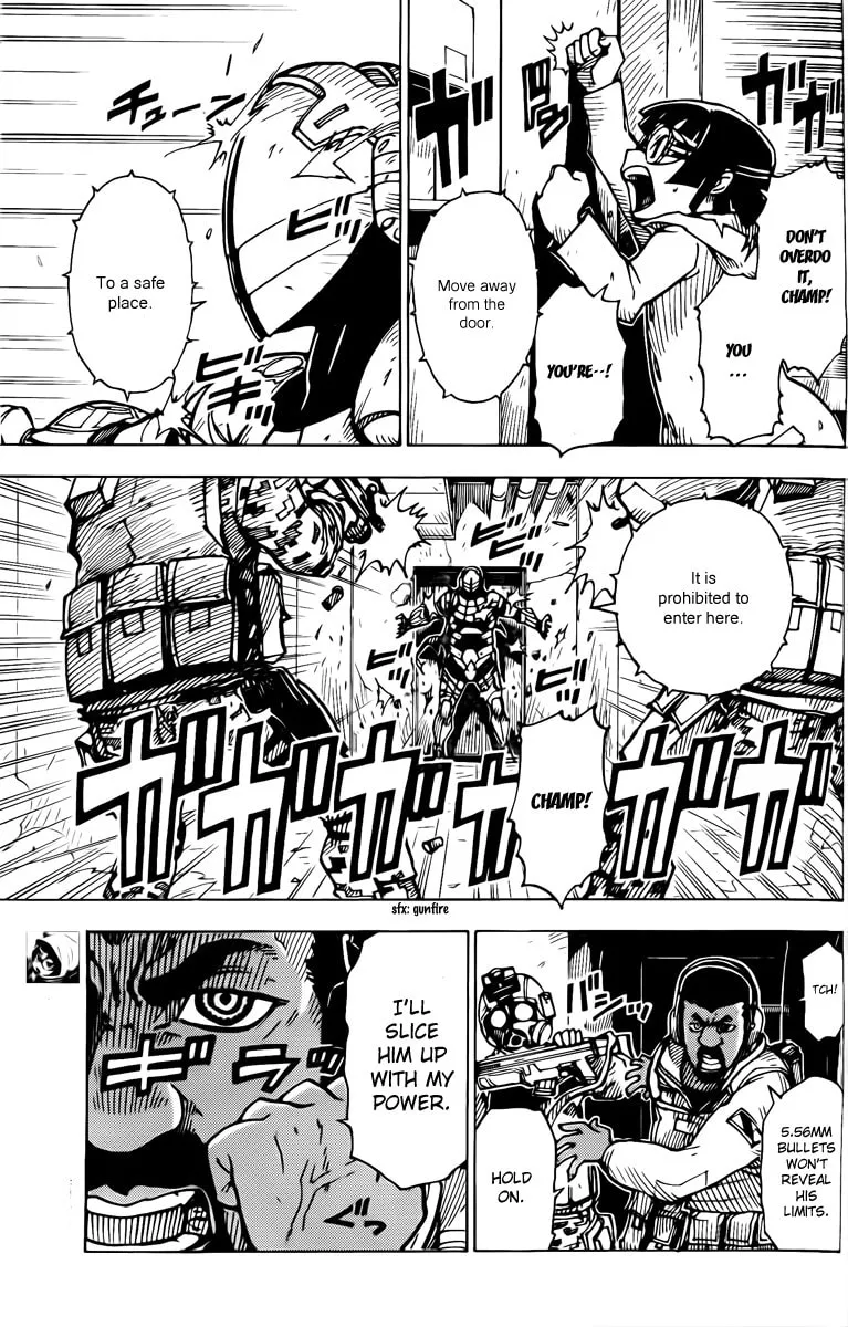 DARKER THAN BLACK: Shikkoku no Hana Chapter 22 page 11 - 