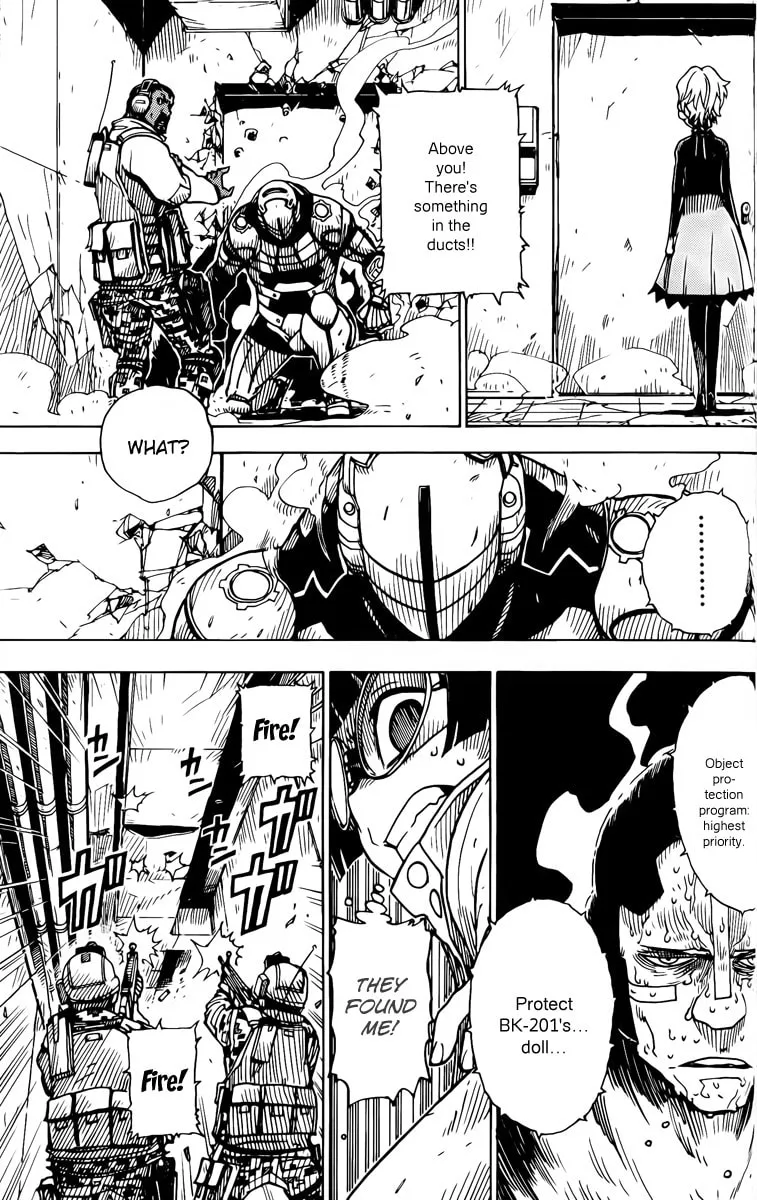 DARKER THAN BLACK: Shikkoku no Hana Chapter 23 page 11 - 