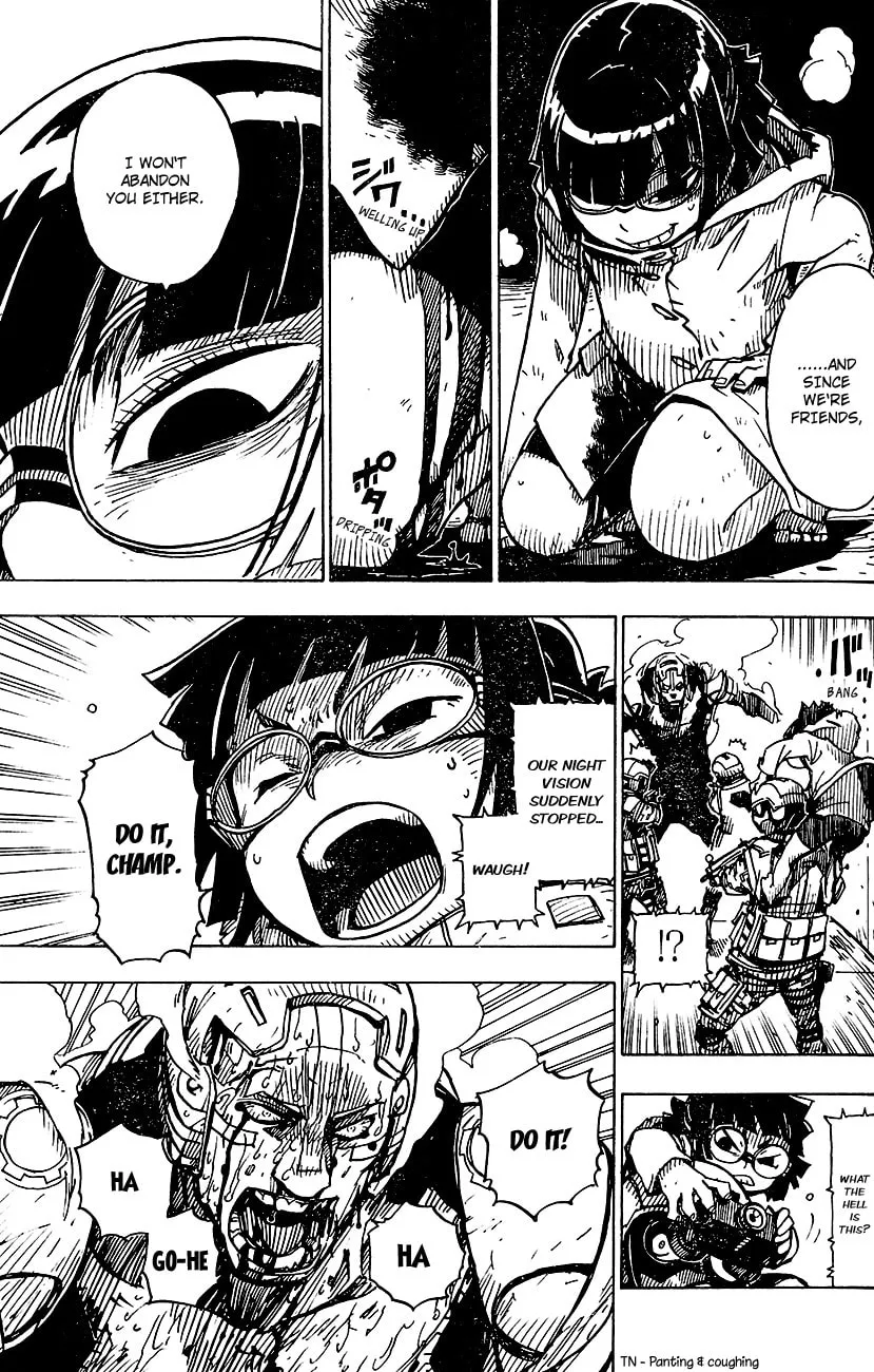 DARKER THAN BLACK: Shikkoku no Hana Chapter 24 page 7 - 