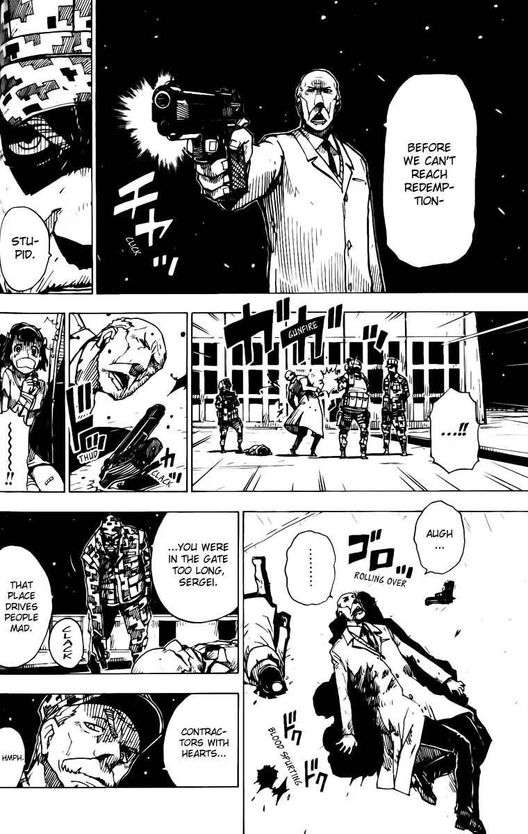 DARKER THAN BLACK: Shikkoku no Hana Chapter 25 page 14 - 