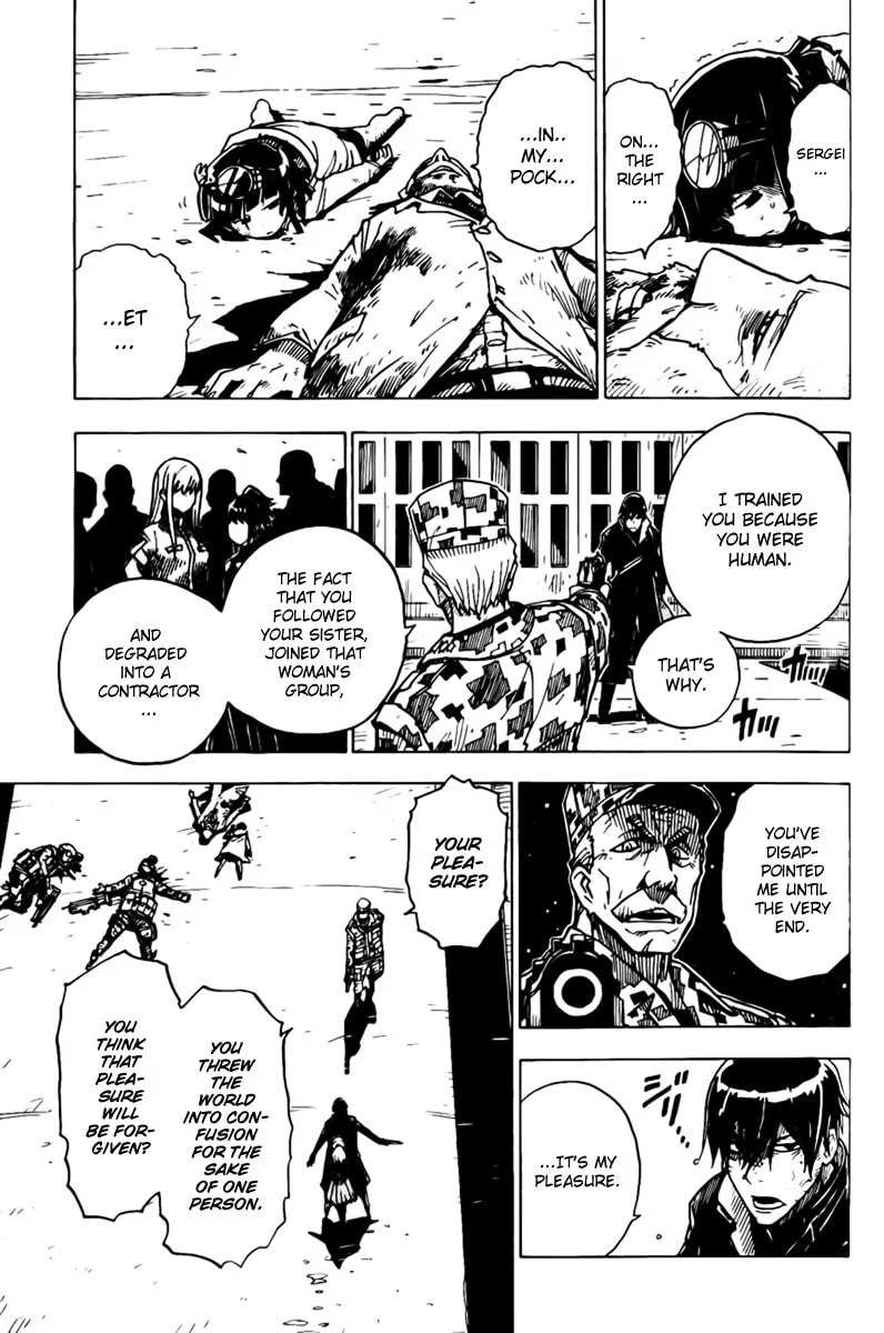 DARKER THAN BLACK: Shikkoku no Hana Chapter 25 page 19 - 