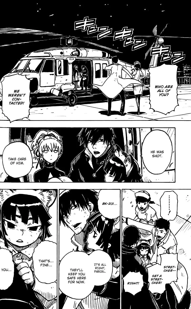 DARKER THAN BLACK: Shikkoku no Hana Chapter 26 page 14 - 