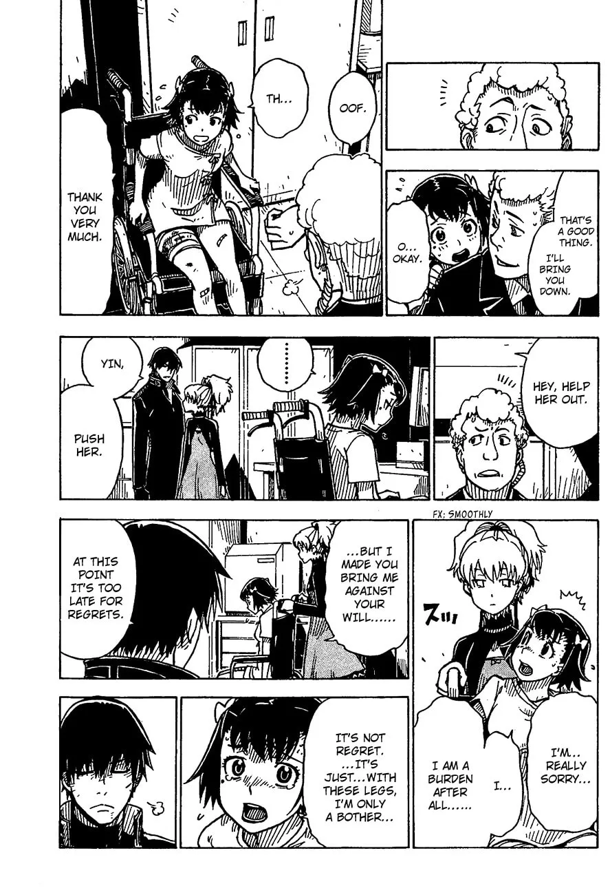DARKER THAN BLACK: Shikkoku no Hana Chapter 28 page 13 - 