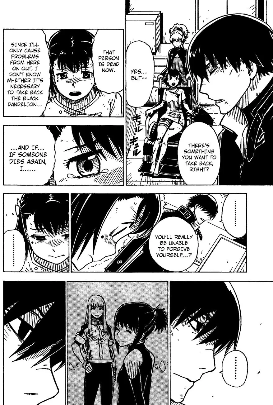 DARKER THAN BLACK: Shikkoku no Hana Chapter 28 page 14 - 