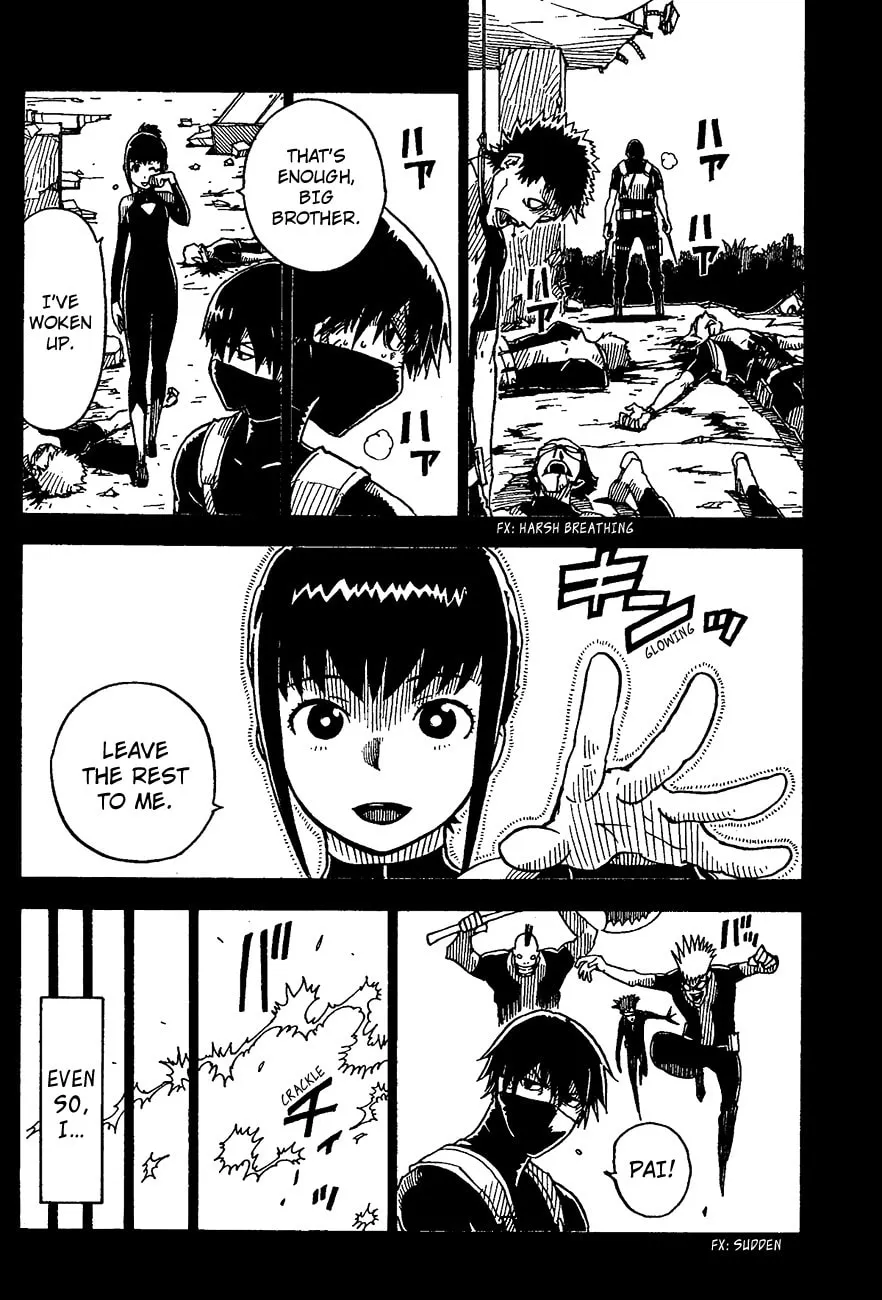 DARKER THAN BLACK: Shikkoku no Hana Chapter 28 page 8 - 