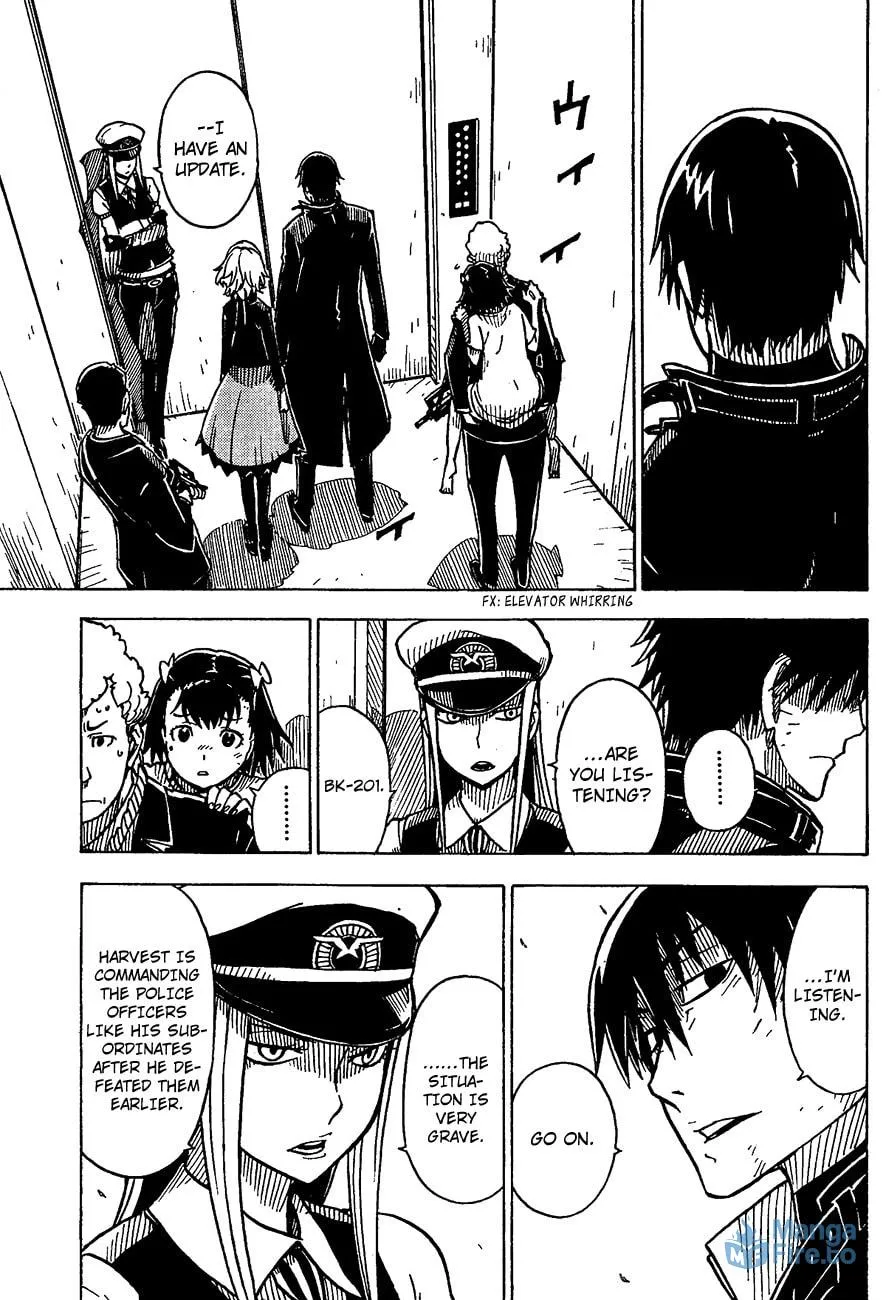DARKER THAN BLACK: Shikkoku no Hana Chapter 28 page 9 - 