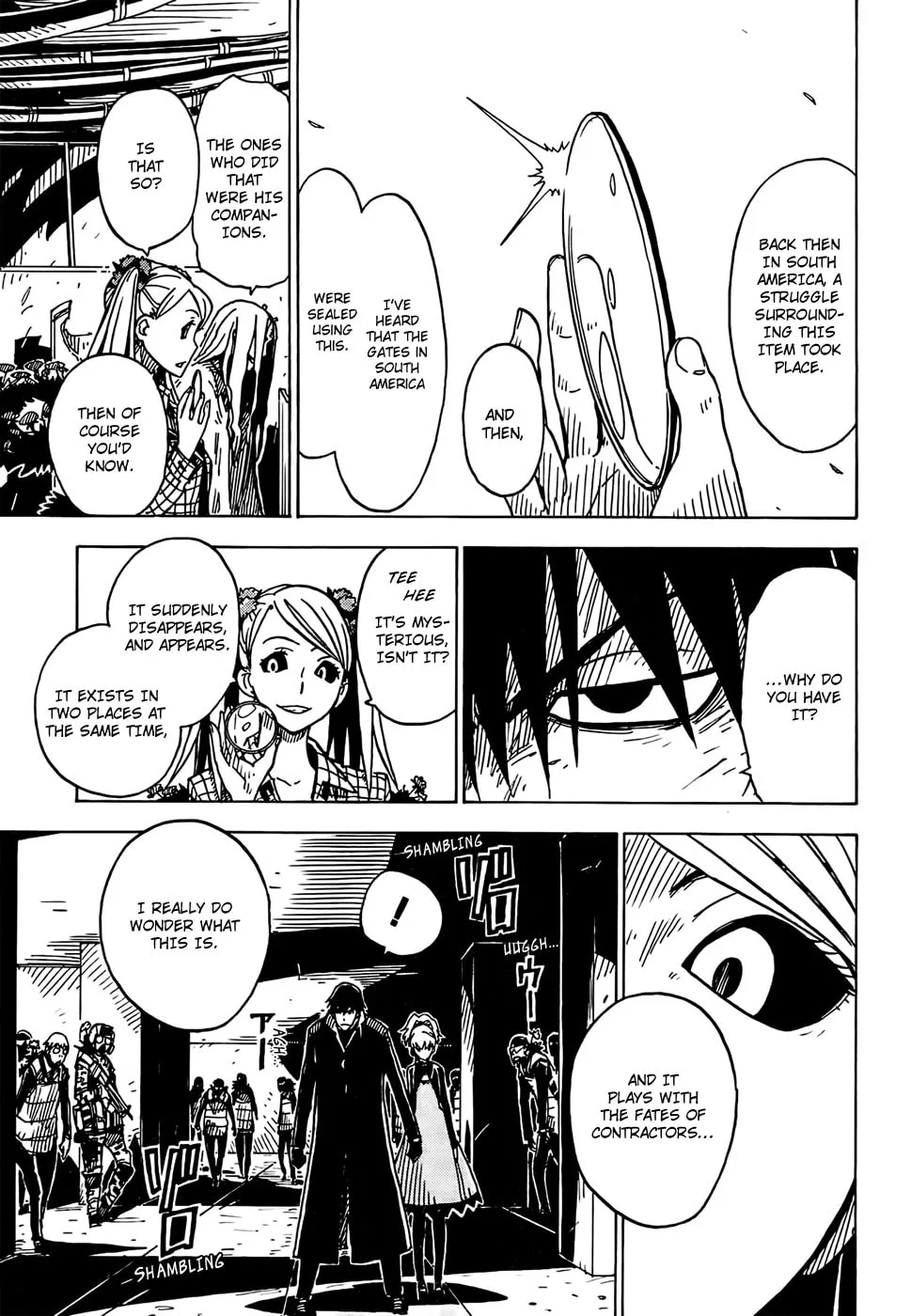 DARKER THAN BLACK: Shikkoku no Hana Chapter 29 page 11 - 