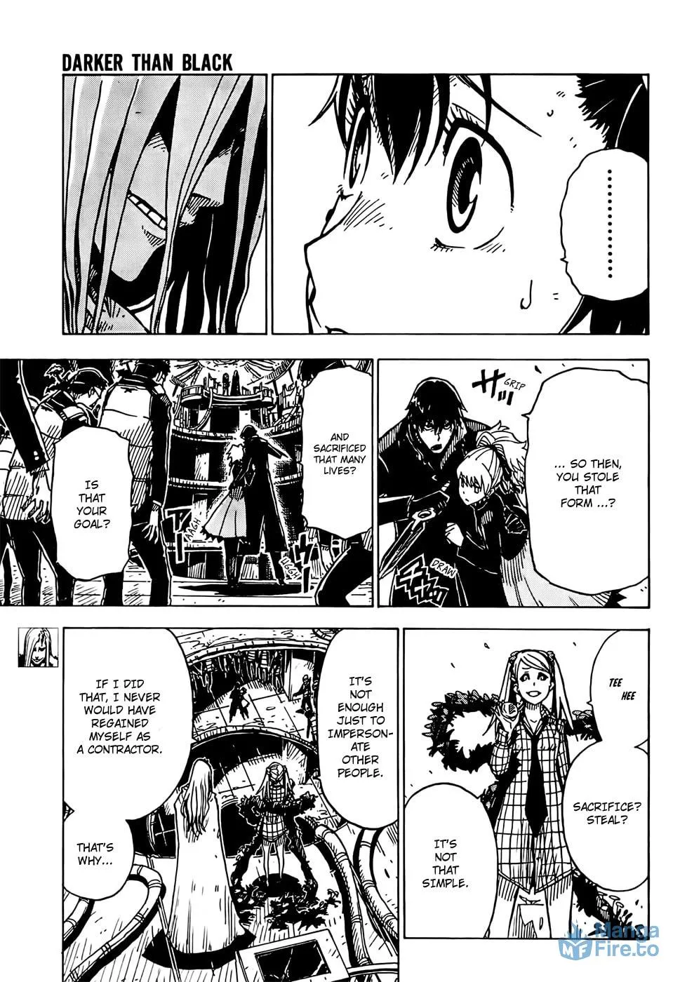 DARKER THAN BLACK: Shikkoku no Hana Chapter 29 page 15 - 