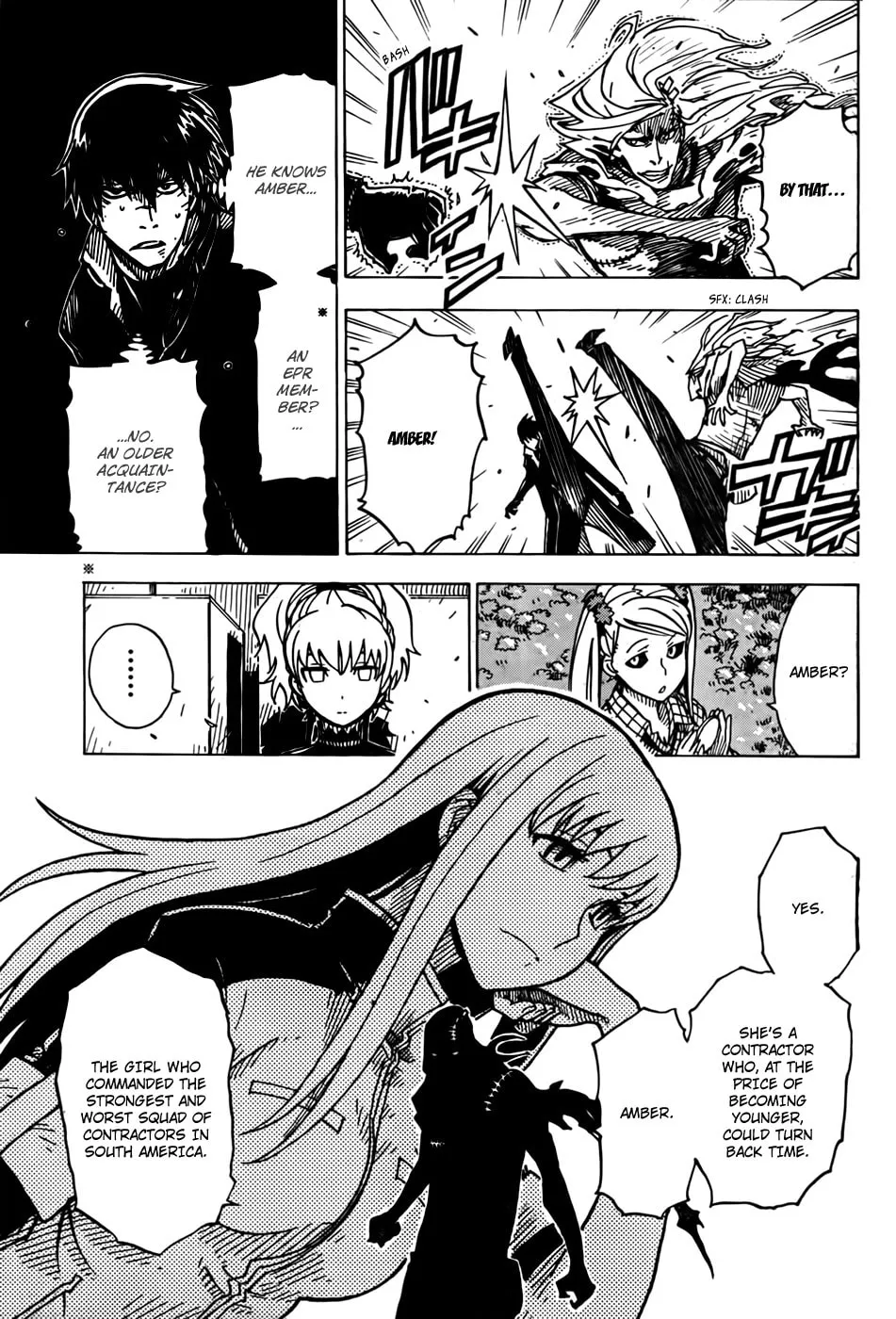 DARKER THAN BLACK: Shikkoku no Hana Chapter 30 page 13 - 