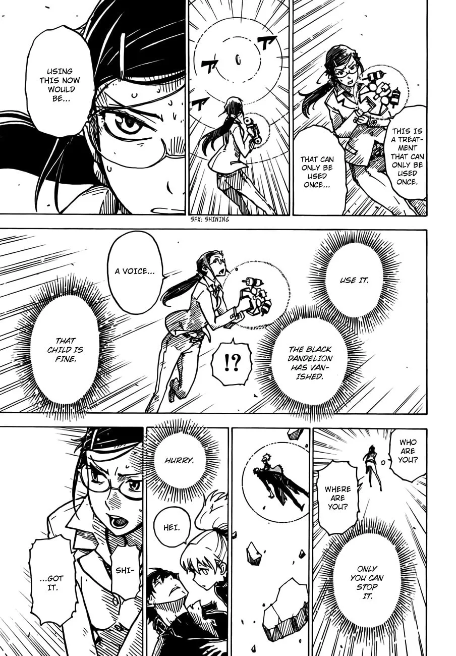 DARKER THAN BLACK: Shikkoku no Hana Chapter 33 page 13 - 