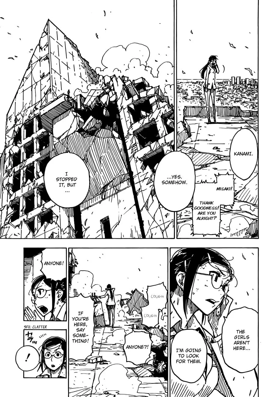 DARKER THAN BLACK: Shikkoku no Hana Chapter 33 page 17 - 