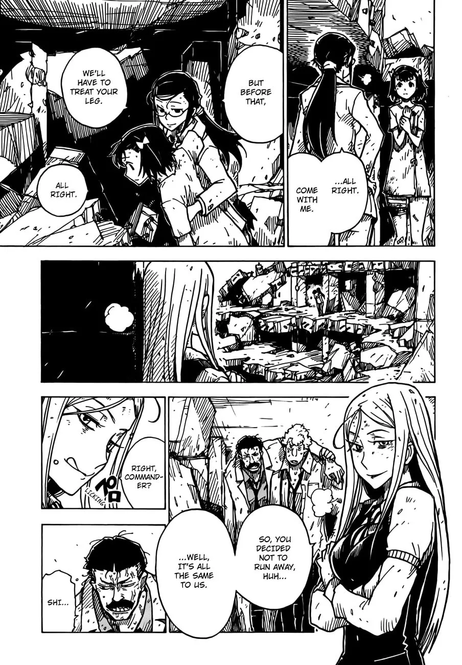 DARKER THAN BLACK: Shikkoku no Hana Chapter 33 page 23 - 