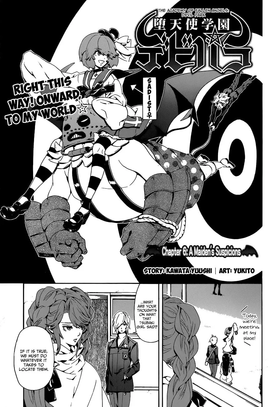 Read Datenshi Gakuen Devil Paradise chapter 6 image 3 on Lezhin